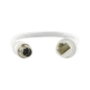 Cable Adaptador Tipo Aviación a RJ45 (Red) para el Kit Movil DS-MP5604SD/GLF(LITE)(KIT) | M12TORJ45