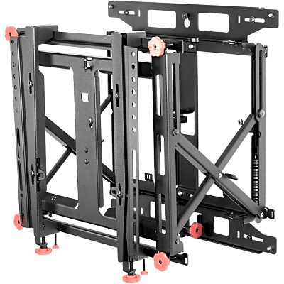 Soporte Muro para video wall LCD / Liberación Rápida / Para Pantallas 46"-60" / Ajuste Micro Sin Herramientas XYZ 1.5" / VESA 600x400 mm / Carga Máxima 56Kg / Gestión Integrada de Cables | DS-VW775-QR