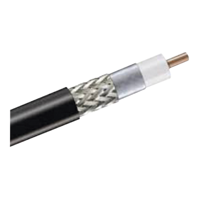 Carrete de 305 Metros (1000 Pies) de Cable Coaxial Tipo RG-8 50 Ohms C/Conductor de Aluminio Recubierto de Cobre EstaÑado y Malla D/ de Aluminio Recubierto Cobre EstaÑado | LP-400/1000