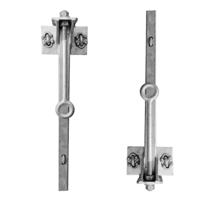 Par de Herrajes para sujeción de línea de vida para STZ30G, STZ35G y STZ45. | SHE-LV