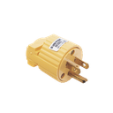 Clavija con Abrazadera Plástica Aterrizada  / 127 V CA 15 A Max.  / Fabricada en Plastico ABS. | SYS-136-509