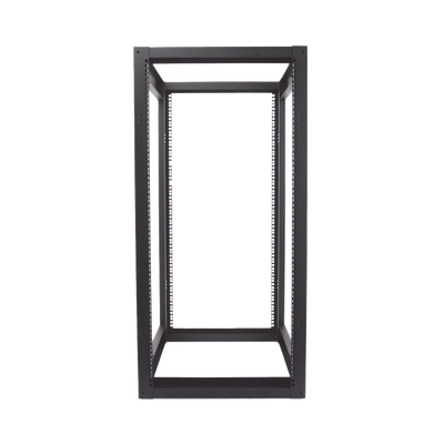 Rack Estándar 19" de 4 Postes, Acero, 24 Unidades, Profundidad Ajustable. | EI-QR-3224-R2