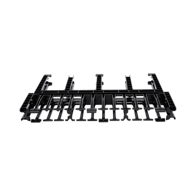 Organizador de Cables Horizontal NetManager de Alta Densidad, Doble (Frontal y Posterior), Para Rack de 19in, 1UR | NM1