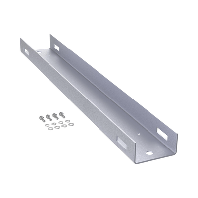 Montaje de Poste Para Gabinetes OSP ComLine de 600 mm de alto (12 UR), De Aluminio, Color Negro | EPMC6