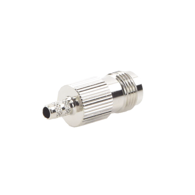 Conector TNC Hembra de Anillo Plegable para Cables RG-58/U, RG-142/U, Niquel /Oro /Delrin. | RFT-1216-1