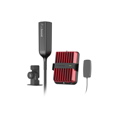 Kit Amplificador Celular Drive Reach Overland para Vehículos Todo Terreno / Llamadas y Datos 2G, 3G y 4G  / Amplificación 32X / Tribanda (B5, B2/25 y B4) / Ganancia Máxima 50 dB / Antena Omnidireccional plegable. | 532-061