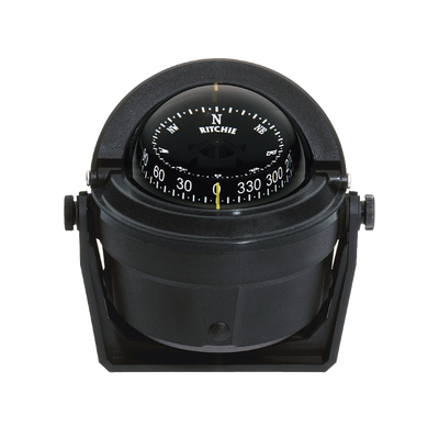 Brújula serie Voyager en color negro, cuenta con iluminación exclusiva NiteVu en color verde. | B-81R