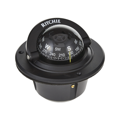 Brújula serie Explorer en color negro, con iluminación nocturna color verde. | F-50