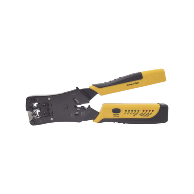 Pinza 3 en 1: Pelacables/ Terminado/ Probador para UTP. Enchufe Modular de Prueba para RJ45/RJ11/RJ22. | EP376C