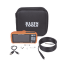 Cámara Boroscopio de Inspección 5.5mm 720p USB-C,  LCD 4.3" Color, Cuello de Cisne Nylon de 10' (3m) con Imán, Espejo, 6 LED´s. Batería Io-Li Recargable. Ideal en Electricidad, HVAC, Plomería y Aviación | ET17