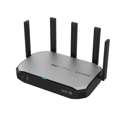 Router Balanceador inalámbrico Wi-Fi 6 MESH con Función SD-WAN, Hasta 4 Servicios de Internet y Hasta 180 clientes con desempeño de 1.2 Gbps | RG-EG105GW-X