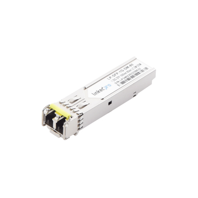 Transceptor Óptico SFP (Mini-Gbic) / Monomodo 1550 nm / 1.25 Gbps / 1000BASE-ZX / Conectores LC/UPC Dúplex / DDM / Hasta 80 km | LP-SFP-1G-SM-80