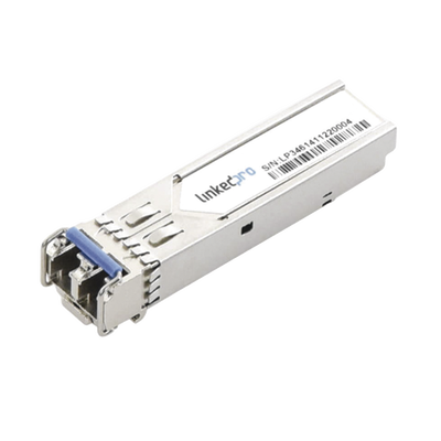 Transceptor Óptico Industrial SFP+ (Mini-Gbic) / Monomodo 1310 nm / 10 Gbps / 10GBASE / Conectores LC/UPC Dúplex / DDM / Hasta 5 km | LP-IND-SFP-10G-SM-5