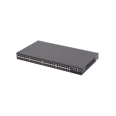 Switch Administrable Stackeable Capa 3, 48 Puertos 10/100/1000T, 4 Puertos 10G SFP+ | SGS-6341-48T4X