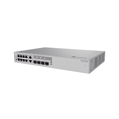Switch de Acceso eKit Administrable  / Capa 2+ / 6 Puertos PoE+ Gigabit + 2 Puertos PoE+ Multi-Gigabit (2.5 Gbps) + 2 Puertos Gigabit + 2 Puertos SFP + 2 Puertos SFP+ / PoE Perpetuo / Presupuesto PoE 128 W / Sin licenciamiento | S310S-10PN4JX