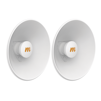 Par de Antenas Modulares Dual Slant, 4.9 - 6.4 GHz, Dimensiones (27 cm), Apertura 45°, Ganancia de 20 dBi, Diseñadas para radio C5x | N5-X20-2PACK