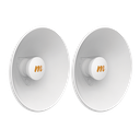 Par de Antenas Modulares Dual Slant, 4.9 - 6.4 GHz, Dimensiones (27 cm), Apertura 45°, Ganancia de 20 dBi, Diseñadas para radio C5x | N5-X20-2PACK