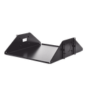 Charola Doble Para Soportar Equipo en Racks de 432 mm de Profundidad, de 19in, 3UR, Color Negro | SH-D19-01