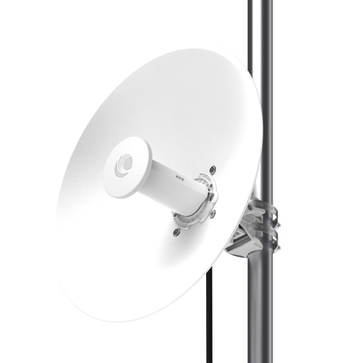 Cambium Networks ePMP Force 4525L | Módulo Suscriptor Wi-Fi 6 (802.11ax) | 5 GHz | Antena de Plato 25 dBi integrada | Hasta 600 Mbps y Gestión cnMaestro | Hasta + 10 km | C050940M151A