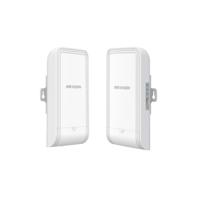 Kit de Punto de Acceso (AC) PTP y PTMP en 2.4 GHz / Hasta 300 Mbps / Antena de H: 60° / MIMO 2X2 / 7 dBi de Ganancia / Uso en Exterior (IP55) / Administración Gratuita desde la Nube | DS-3WF1000-EI-2N