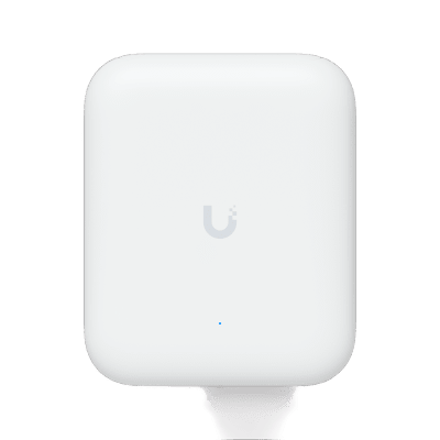 Access Point UniFi WiFi U7 Outdoor WiFi 7 802.11be Doble Banda, MU-MIMO 2x2 en Cada Banda, Puerto de 2.5 GbE, Antena Sectorial Integrada de 90° en 2.4 GHz y 45° en 5 GHz, Conectores para Antenas Omnidireccionales (incluidas), No Incluye Inyector P | U7-OUTDOOR