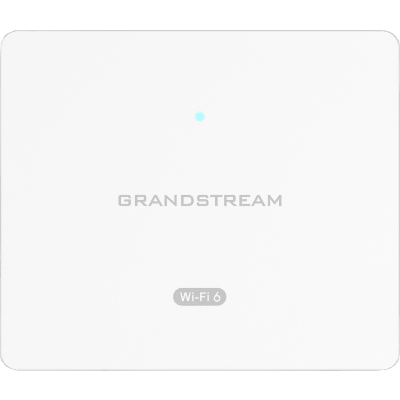 Punto de Acceso Wi-Fi 6 AX3000 / 3 Gbps / 4 Puertos Gigabit con PoE / MU-MIMO 2x2 (2.4GHz) y 3x3 (5GHz) / Hasta 256 Clientes Simultáneos / Cobertura de 100 mts / Gestión en la Nube GDMS | GWN7604