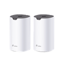 Kit 2 Routers Inalámbricos MESH Interior para Hogar / Doble Banda Wi-Fi 5 AC1900 Mbps / 3 Puerto Gigabit WAN/LAN / 3 Antenas Internas / Administración Mediante la App Deco (iOS, Android) | DECOS7-2PACK
