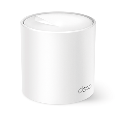 Routers Inalámbrico MESH Interior para Hogar / Doble Banda Wi-Fi 6 AX1500 Mbps / 2 Puerto Gigabit WAN/LAN / 2 Antenas Internas / Administración Mediante la App Deco (iOS, Android) / Protección HomeShield | DECOX10