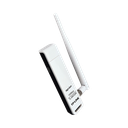 Adaptador USB inalámbrico de alta ganancia N 150 Mbps 2.4 GHz con 1 antena desmontable de 4dBi | TL-WN722N