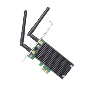 Adaptador  PCI inalámbrico doble banda AC 1200 Mbps / Antena de alta ganancia / Tecnología MU-MUMO 2X2 / Soporte de perfil bajo y Altura completa | ARCHERT4E