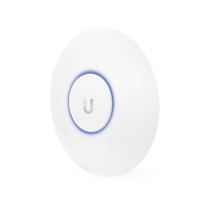 Access Point UniFi Lite / Doble Banda 802.11ac / MIMO 2X2 por banda / Soporta 100 clientes / Hasta 867 Mbps / Para interior, Incluye Inyector PoE | UAP-AC-LITE