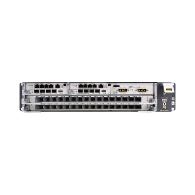 OLT GPON OptiXAccess Carrier Class con 1 tarjeta de 16 puertos GPON, 2 ranuras, 1 Fuente de alimentación AC, 2 UR | EA5800-X2