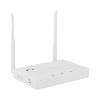ONU Dual G/EPON con Wi-Fi en 2.4 GHz + 4 puertos LAN Gigabit, hasta 300 Mbps vía inalámbrico | V2804N-Z