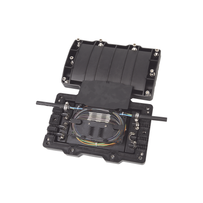 Caja de Distribución de Fibra Óptica Horizontal, hasta 48 Empalmes, Exterior IP68 | FITOSC320-H8