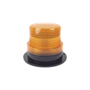 Burbuja brillante  de Larga Vida Útil con 8 LEDs, color ámbar, domo ámbar, 12Vcd | X126-A