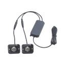 Estrobos Ocultos de 6 LED, Color Rojo/Azul, Ideales para Vehículos Encubierto | X12-RB