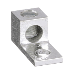 [LAMA2-14-C] Conector Mecánico de Aluminio, de Un Orificio 1/4" y Un Barril, para Cable de 14 a 2 AWG. 1 Pieza | LAMA2-14-C