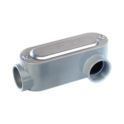 [OLL-2987C] Caja Oval Roscada tipo LL de 1/2" (12.7 mm) / Incluye tapa y tornillos. | OLL-2987C