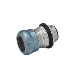 [HUB-2916RT] Conector de Compresión Impermeable Aislado de Acero Galvanizado para Pared Delgada de 1 1/2" . | HUB-2916RT
