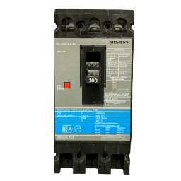 [ED63B100MX] Interruptor Termomagnético ED6 600V 3X100A, Sin zapatas principales. | ED63B100MX