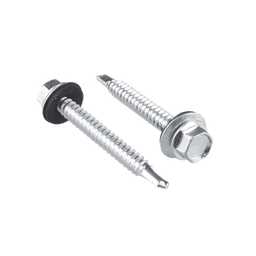 [SYS-PHR-14-114] Tornillo - Pija cabeza hexagonal con rondana y punta de broca  #14 x 1-1/4", 50 piezas. | SYS-PHR-14-114