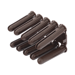 [TP-2B] Taquete cafe 5/16" para tornillo 10mm x 1 3/4" (100pzs) (1104-04100) | TP-2B