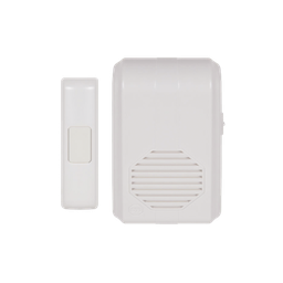 [STI-3350] Timbre Inalámbrico Para Puerta Con 10 Tonos, Hasta 150m Linea de Vista, Con Receptor Inalámbrico Incluido, 110Vca | STI-3350