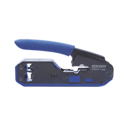 [EP668] Pinza SLIM para Corte y Terminado de Plugs RJ45/RJ11, Acero al Carbón y Mango Ergonómico. | EP668