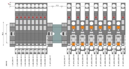 SSMELE Regleta para Remoto 2DIn 24V