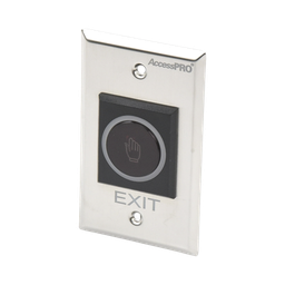 [ACCESSK1] Botón de Salida sin Contacto/ Sensor IR / Iluminado / Normalmente Abierto y Cerrado / Distancia Ajustable de Detección | ACCESSK1