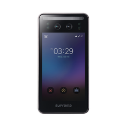 [FSF2AB] Face station F2 con detector de Cubre bocas, Lector Facial, Lector de tarjetas Móviles y lector de tarjetas  RFID(125kHz EM & 13.56Mhz MIFARE)  Compatible con BioStar2, Uso para Control de Acceso y Asistencia | FSF2AB