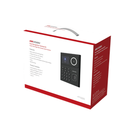 [DS-KAS320] Kit WiFi de Control de Acceso Lite TODO INCLUIDO con Lector de Rostros, Tarjetas y Huellas / 500 Rostros / Compatible con App HIKConnect / Incluye Electroimán  Botón de Salida y Montajes Z y L para imán / HIK-IA | DS-KAS320