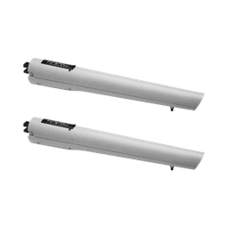 [10599807] Kit de Operadores FAAC S418 para Puertas Abatibles de hasta 2.7m y 300Kg / Con Capacidad de Respaldo de Baterías y Desbloqueo Manual | 10599807