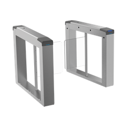 [AP-8000HD-E] Torniquete Swing para EXTERIOR / Compatible con Reconocimiento Facial / Carril de 90 cms / Acero Inoxidable SUS304 / Motor Brushless / Capacidad 20-60 Personas por Minuto / 3,000,000 MCBF  / Perforaciones listas para montaje DS-KAB6ZU1 No Incluido | AP-8000HD-E